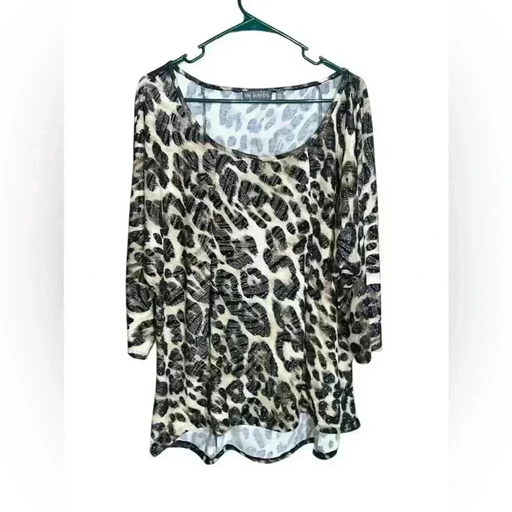 My Knits Leopard Top